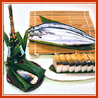 炙り　秋刀魚の押し寿司